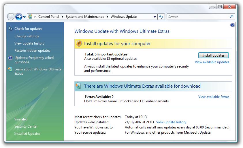 Windows vista ultimate edition update xp sp3 v8 1 seven style